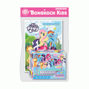 MY LITTLE PONY สนุกกับภาพระบายสีและเกมแสนสนุก SHOW TIME! + เปียโนโพนี่สีเขียว